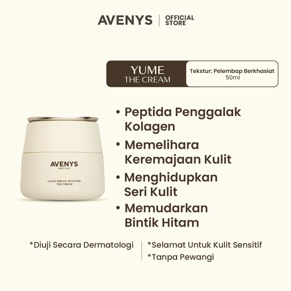 AVENYS Prestige YUME Glow Bright Booster The Cream