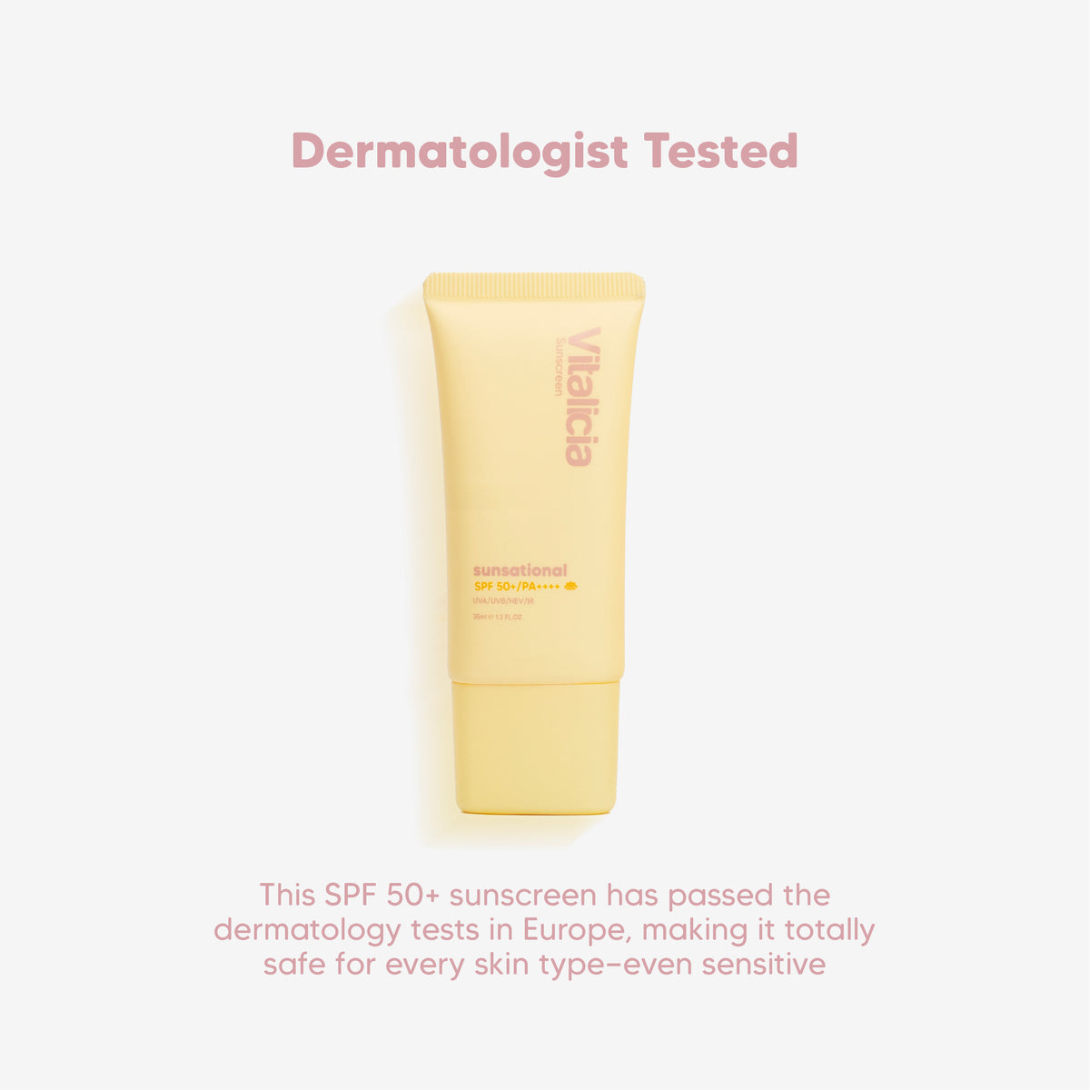 Vitalicia Sunscreen sunsational SPF 50+ PA ++++