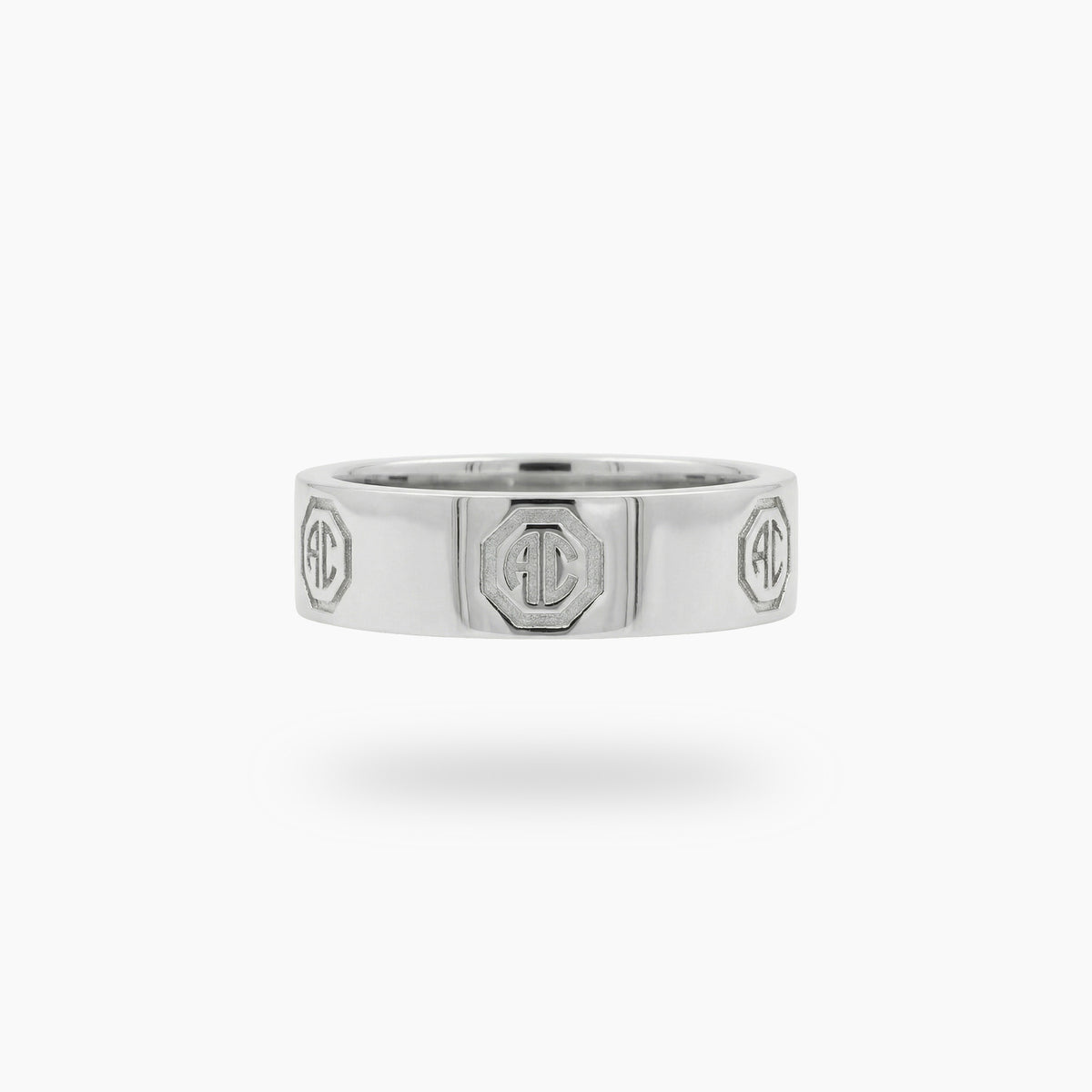 Halo Classic Ring – on White Gold