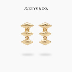 Timeless Eternal Earrings – on Yellow Gold