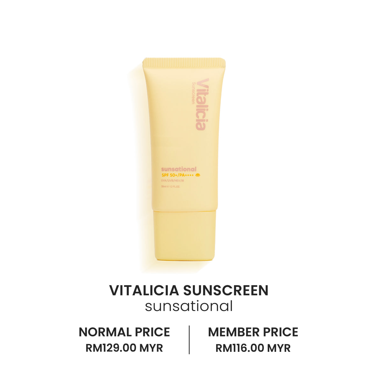 Vitalicia Sunscreen sunsational SPF 50+ PA ++++