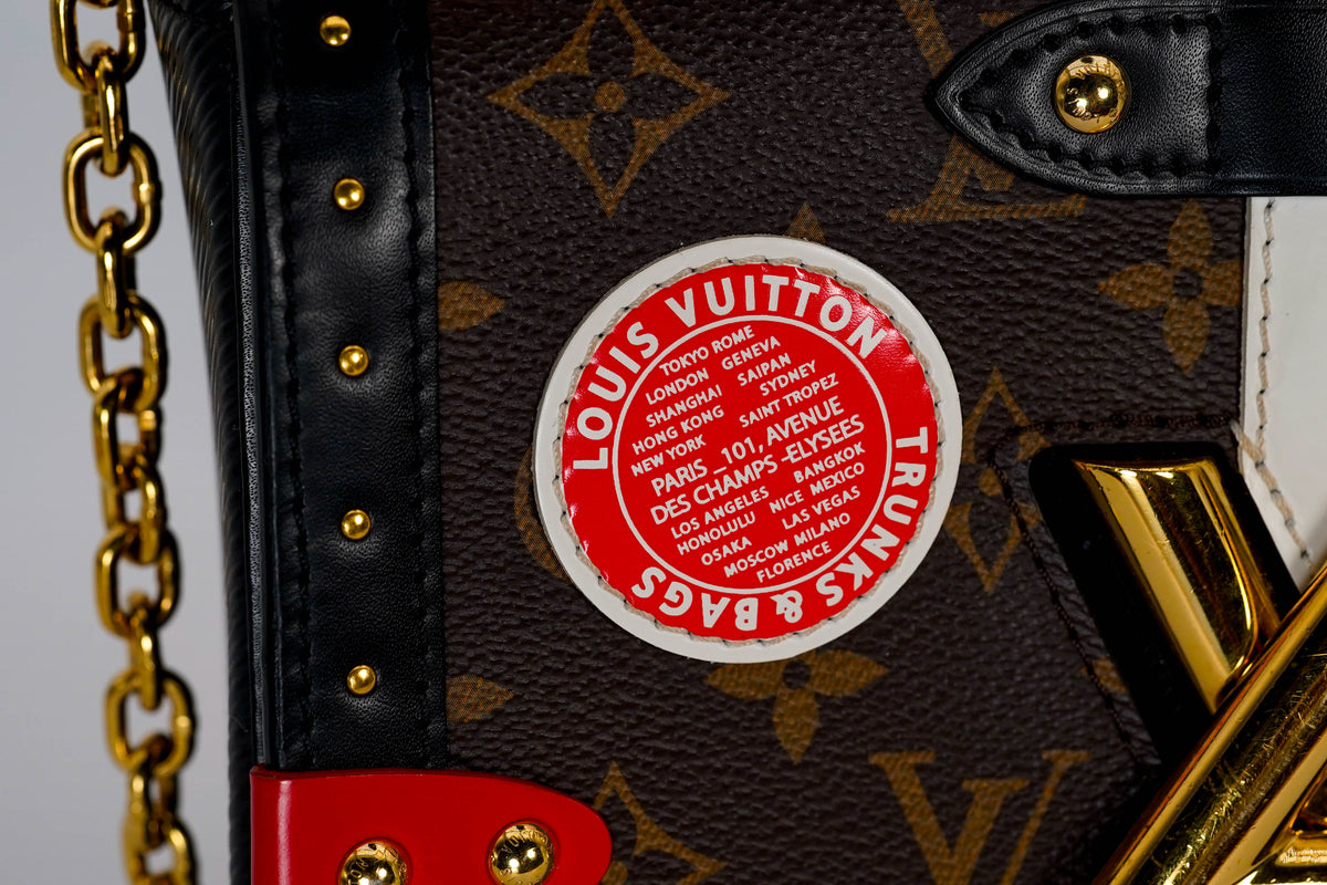 Louis Vuitton Twist MM – Monogram Canvas Trunk Edition (Sticker / Patch Detail)