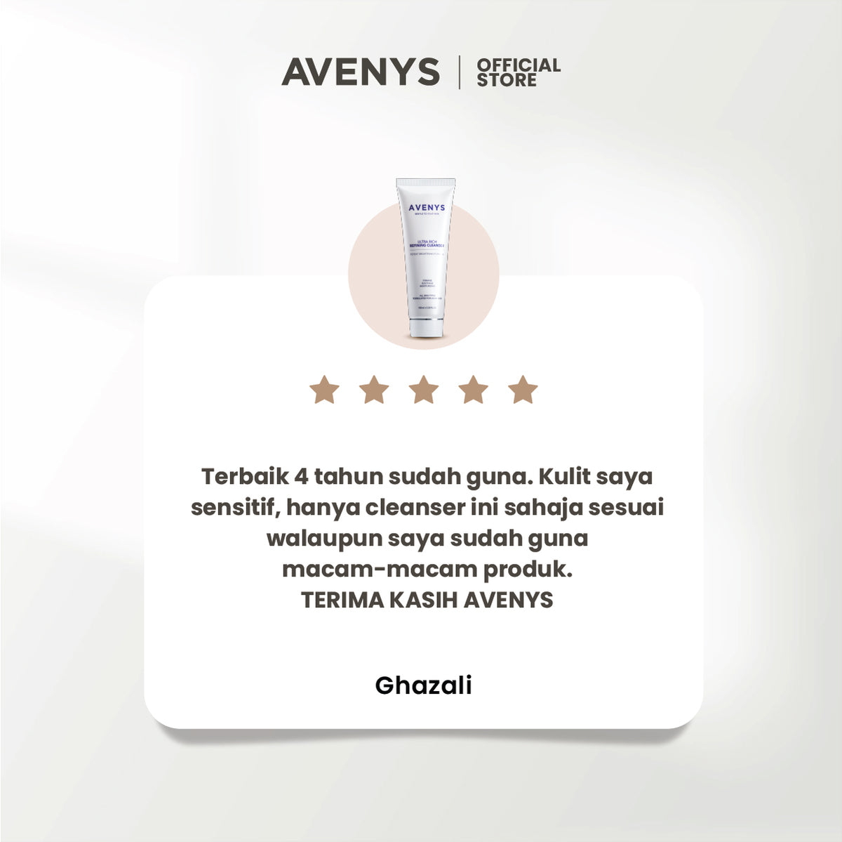 AVENYS Ultra Rich Refining Cleanser (100ml)