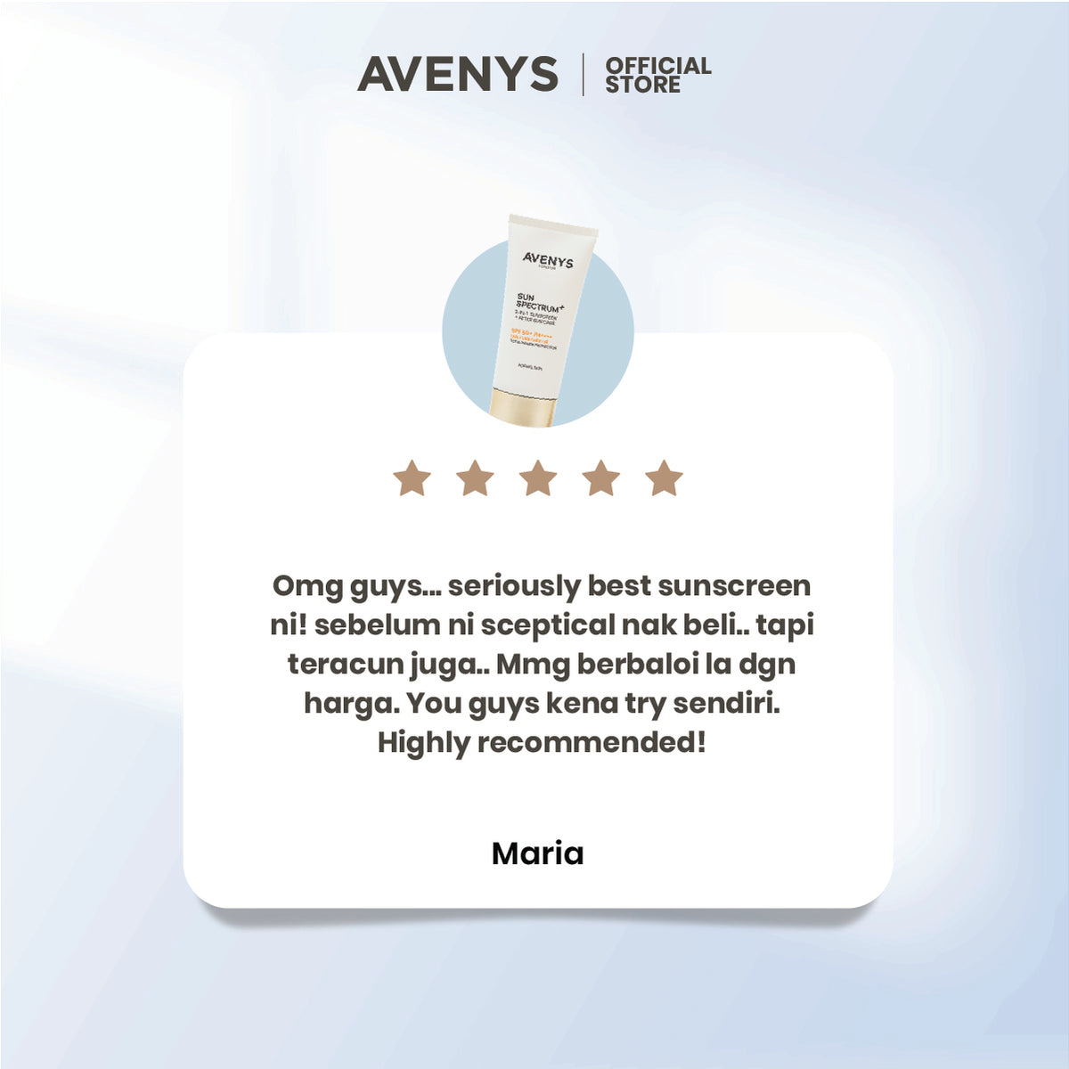 AVENYS Sun Spectrum+ (Oily & Acne Skin)