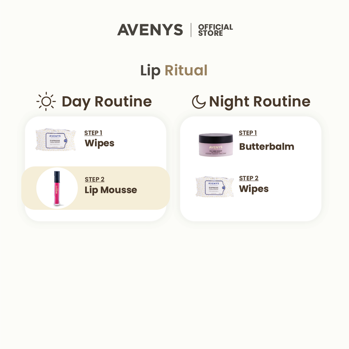 AVENYS Cloud Soft Matte Lip Mousse