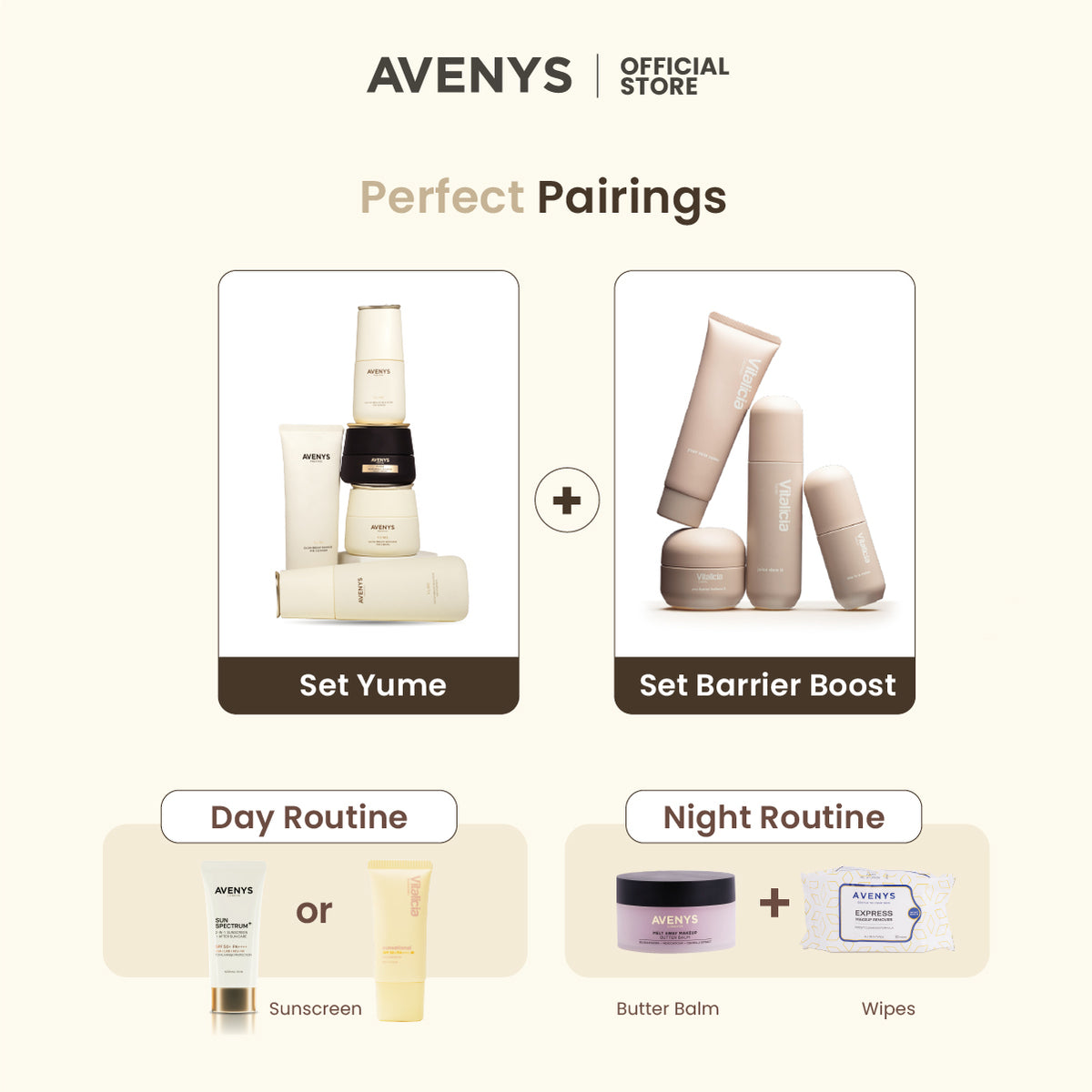 AVENYS Prestige YUME Glow Bright Booster Trial Set