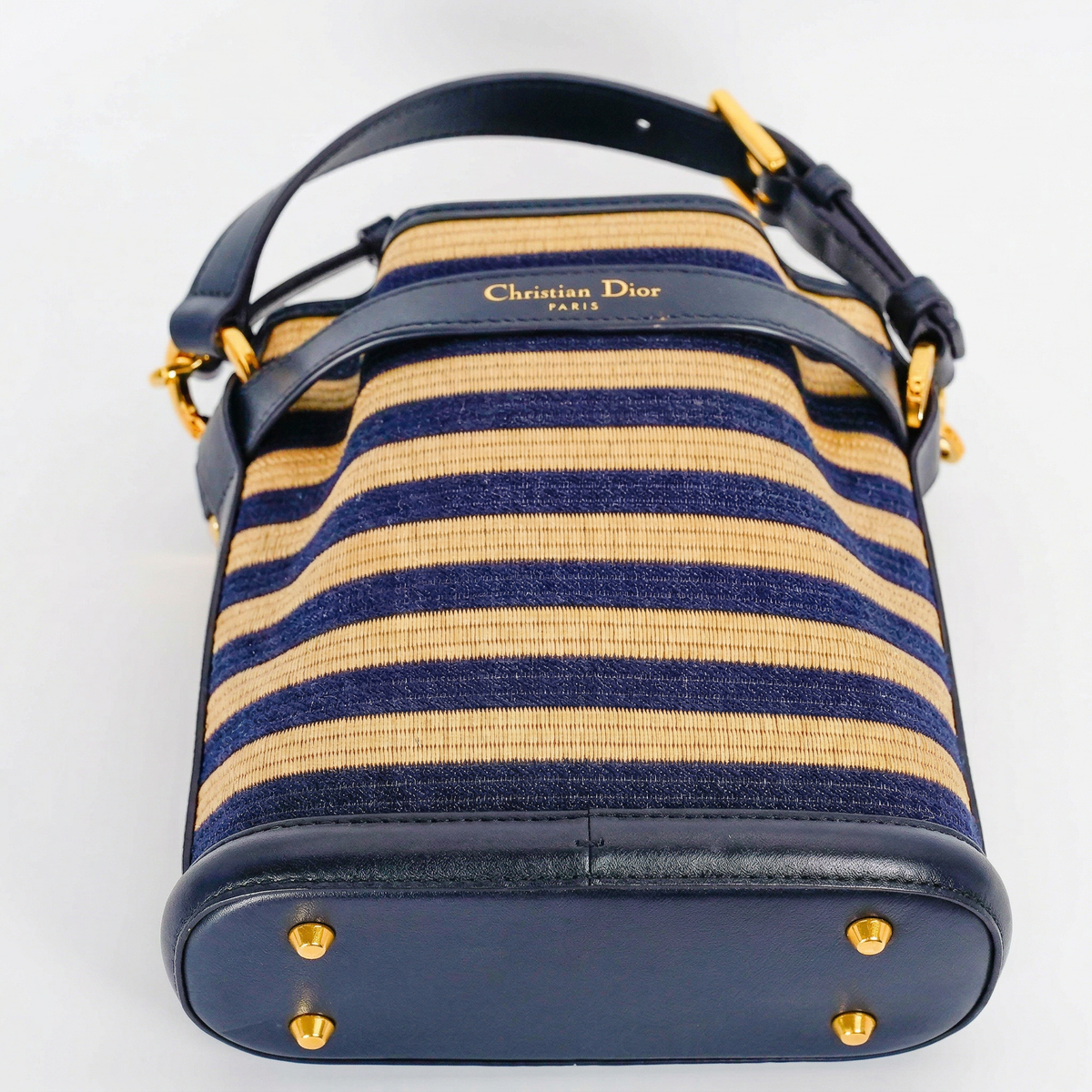 Christian Dior Vibe Vertical Mini Bag – Raffia & Calfskin