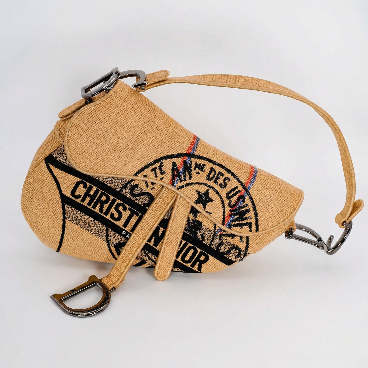 Christian Dior Saddle Bag – Toile de Jouy Canvas (St. Honoré Motif)