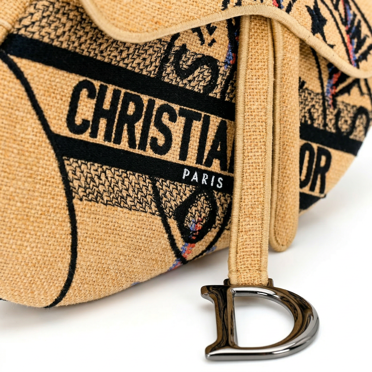 Christian Dior Saddle Bag – Toile de Jouy Canvas (St. Honoré Motif)