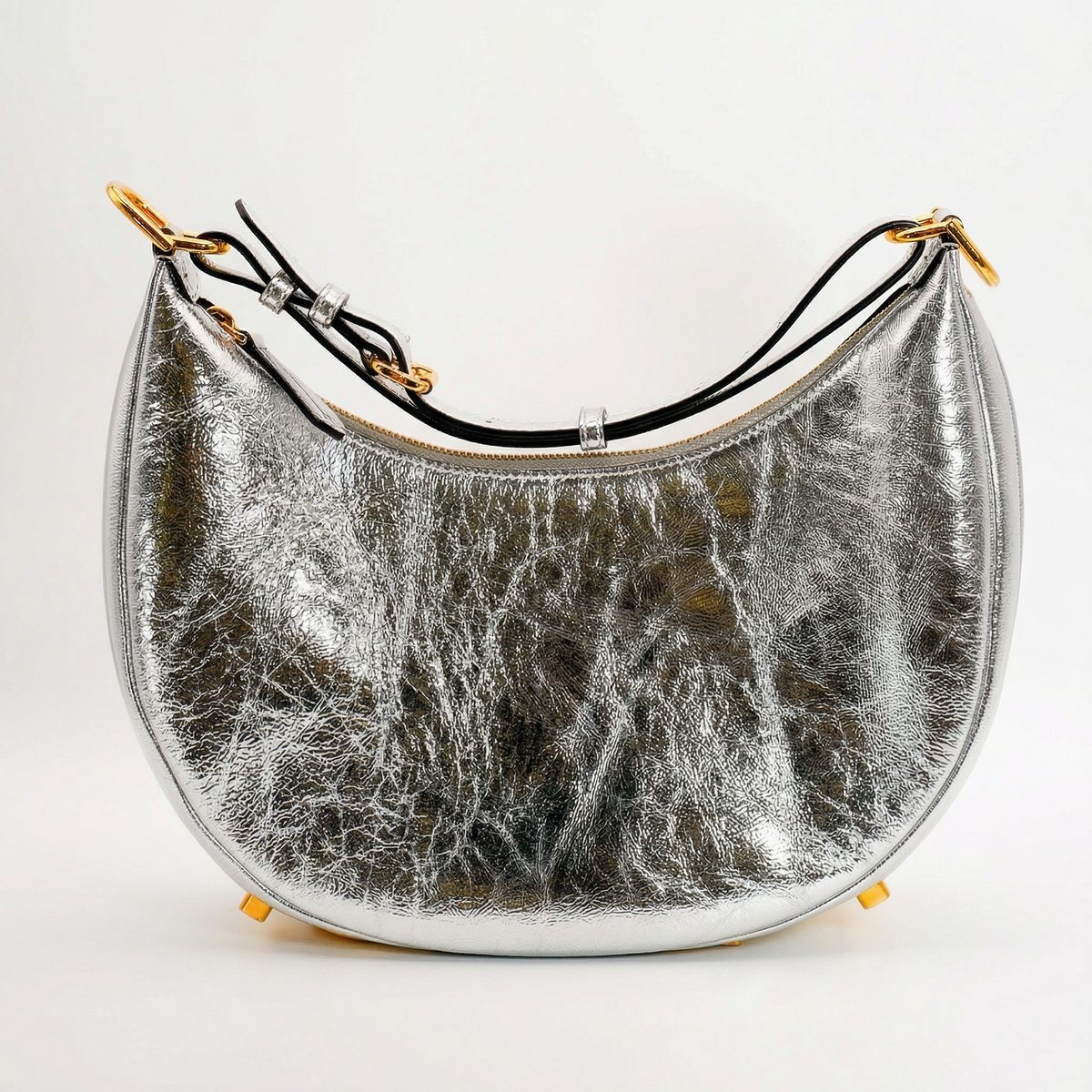 Fendi Fendigraphy Small – Metallic Leather