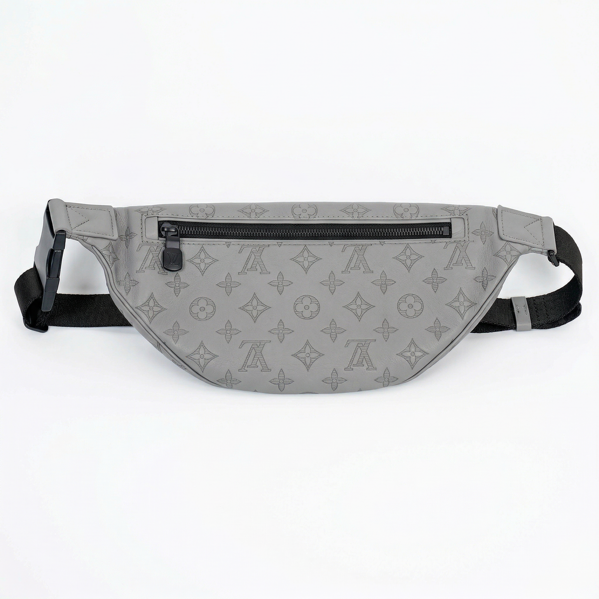 Louis Vuitton Discovery Bumbag – Monogram Seal Leather (Grey)