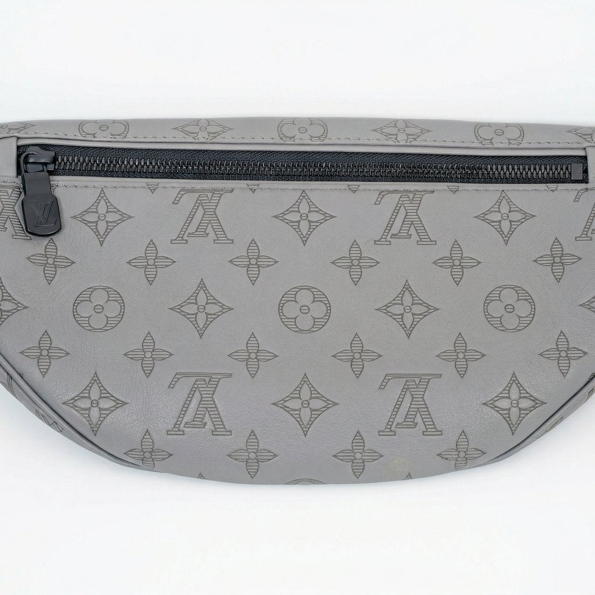 Louis Vuitton Discovery Bumbag – Monogram Seal Leather (Grey)