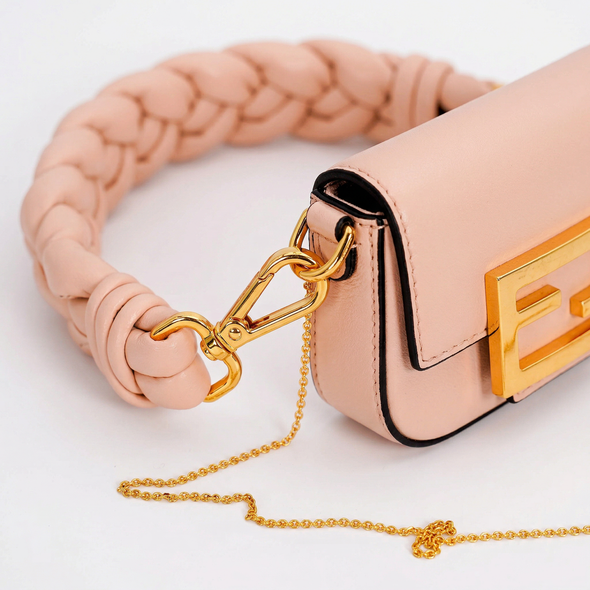 Fendi Nano Baguette Maxi Handle Charm – Leather