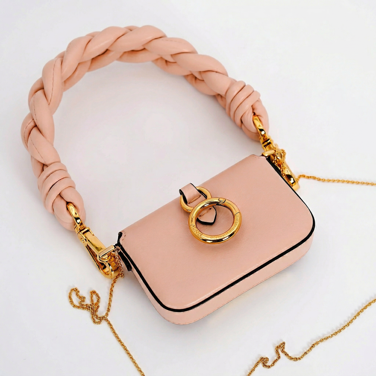 Fendi Nano Baguette Maxi Handle Charm – Leather