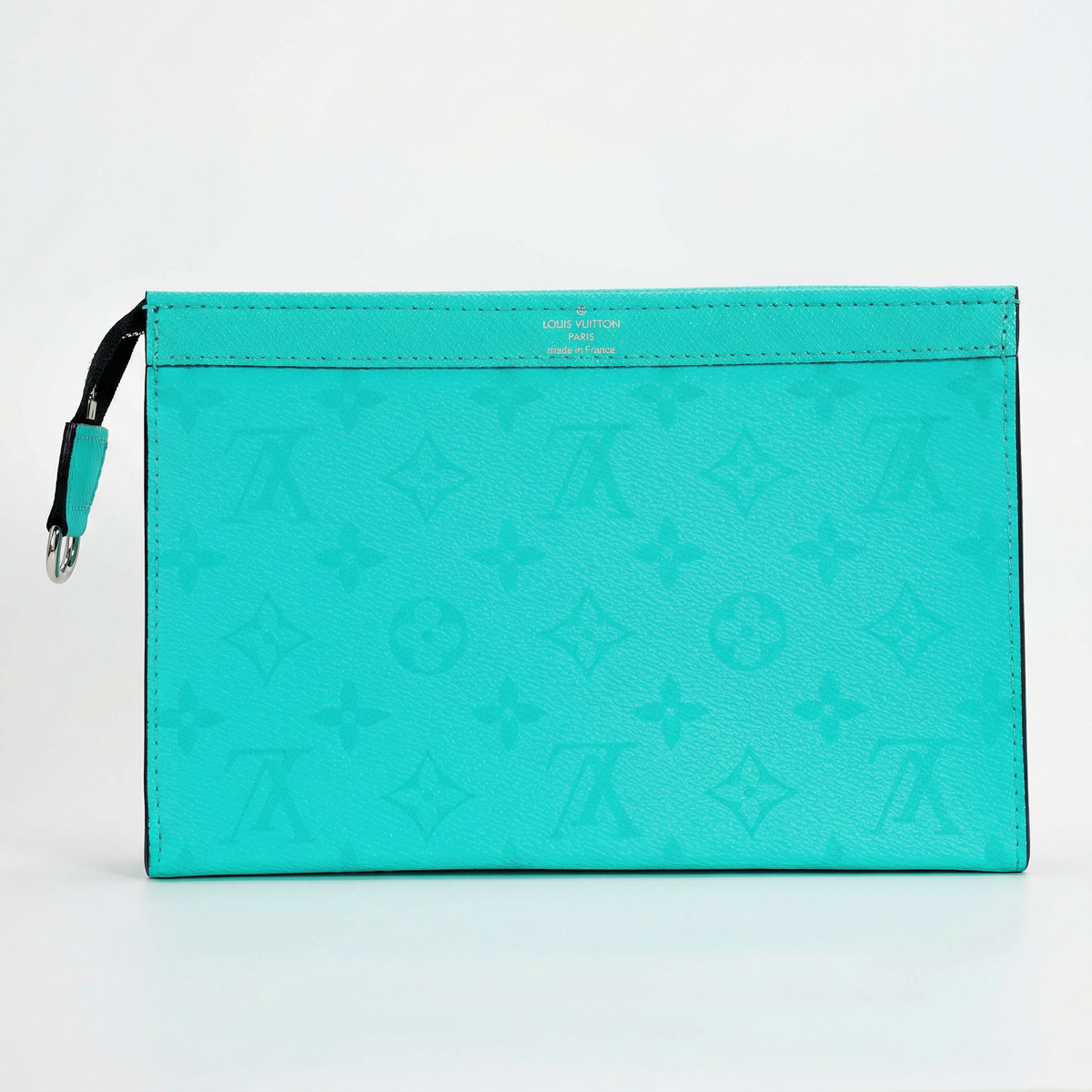 Louis Vuitton Gaston Wearable Wallet – Monogram Seal (Turquoise)