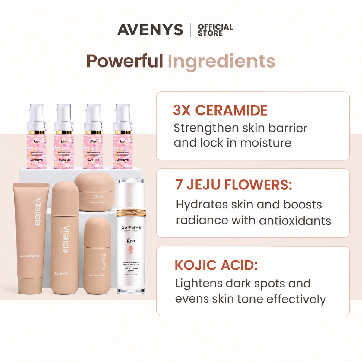 ROSE BOOSTER ULTIMATE SET MINI  4x35ml
