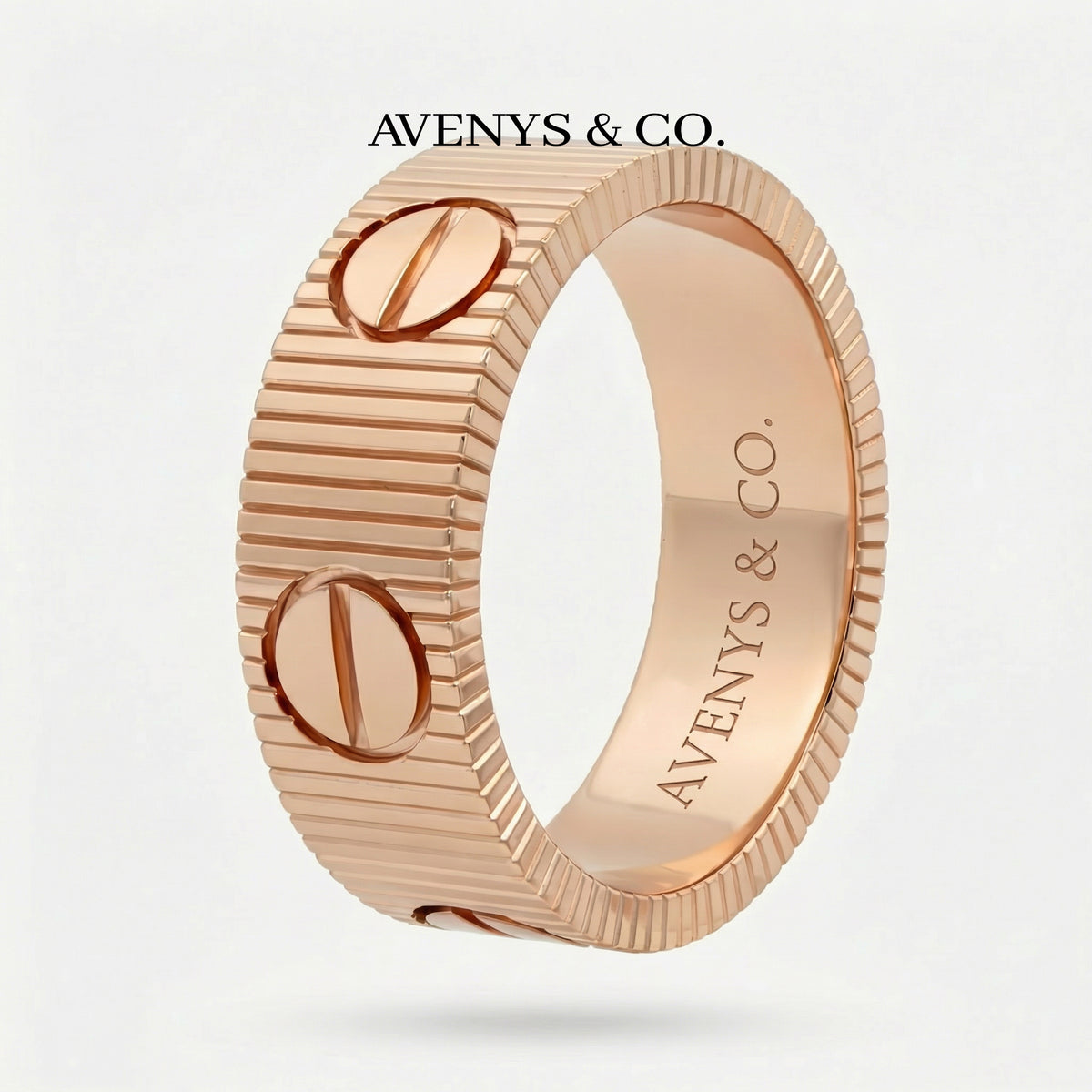 Loop Classic Ring – on Rose Gold