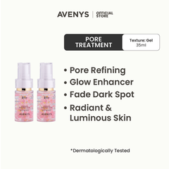 AVENYS ROSE Poreless Treatment Lotion (35ml) x2