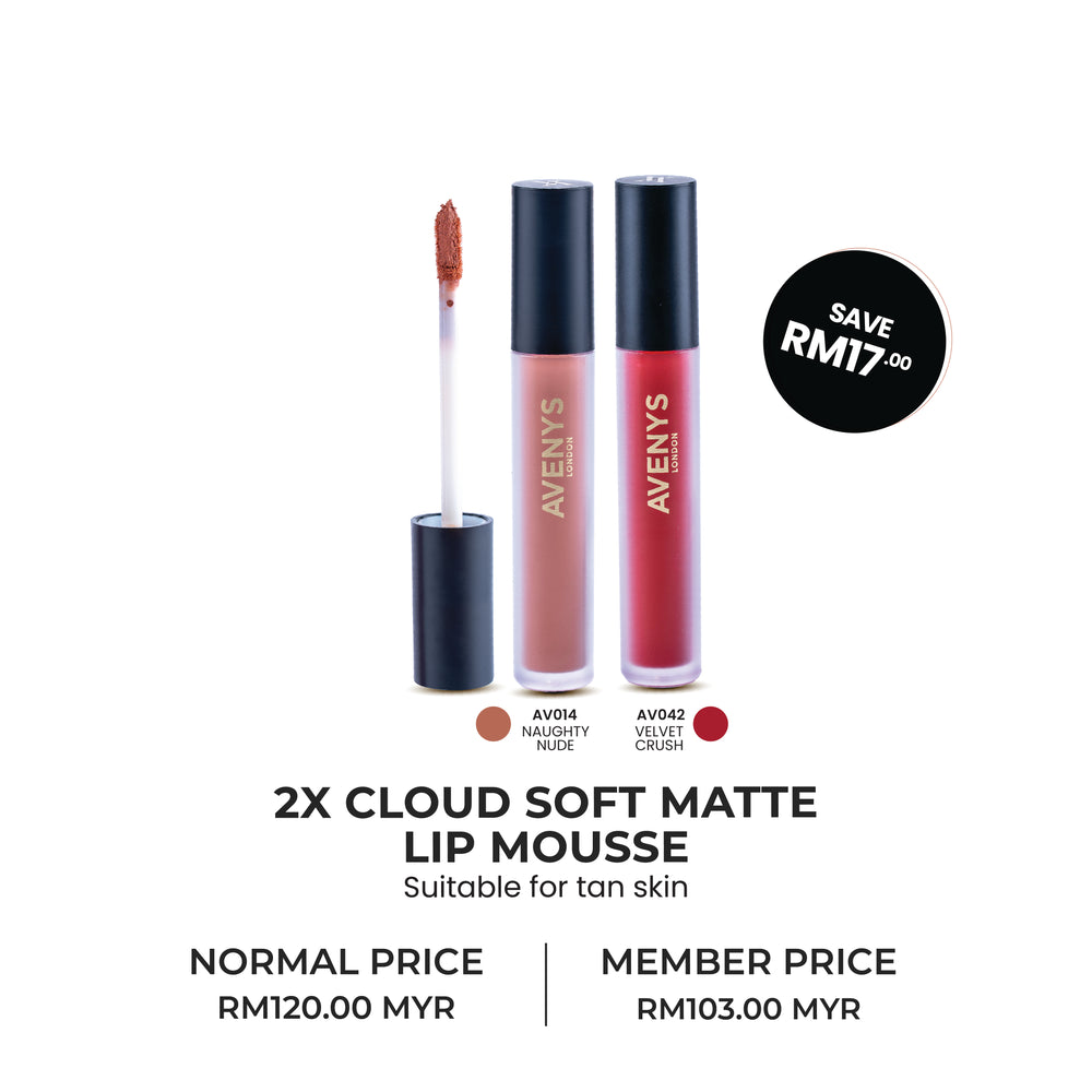 Spring Into Savings - 2 is Better than 1 Lip Mousse edition
