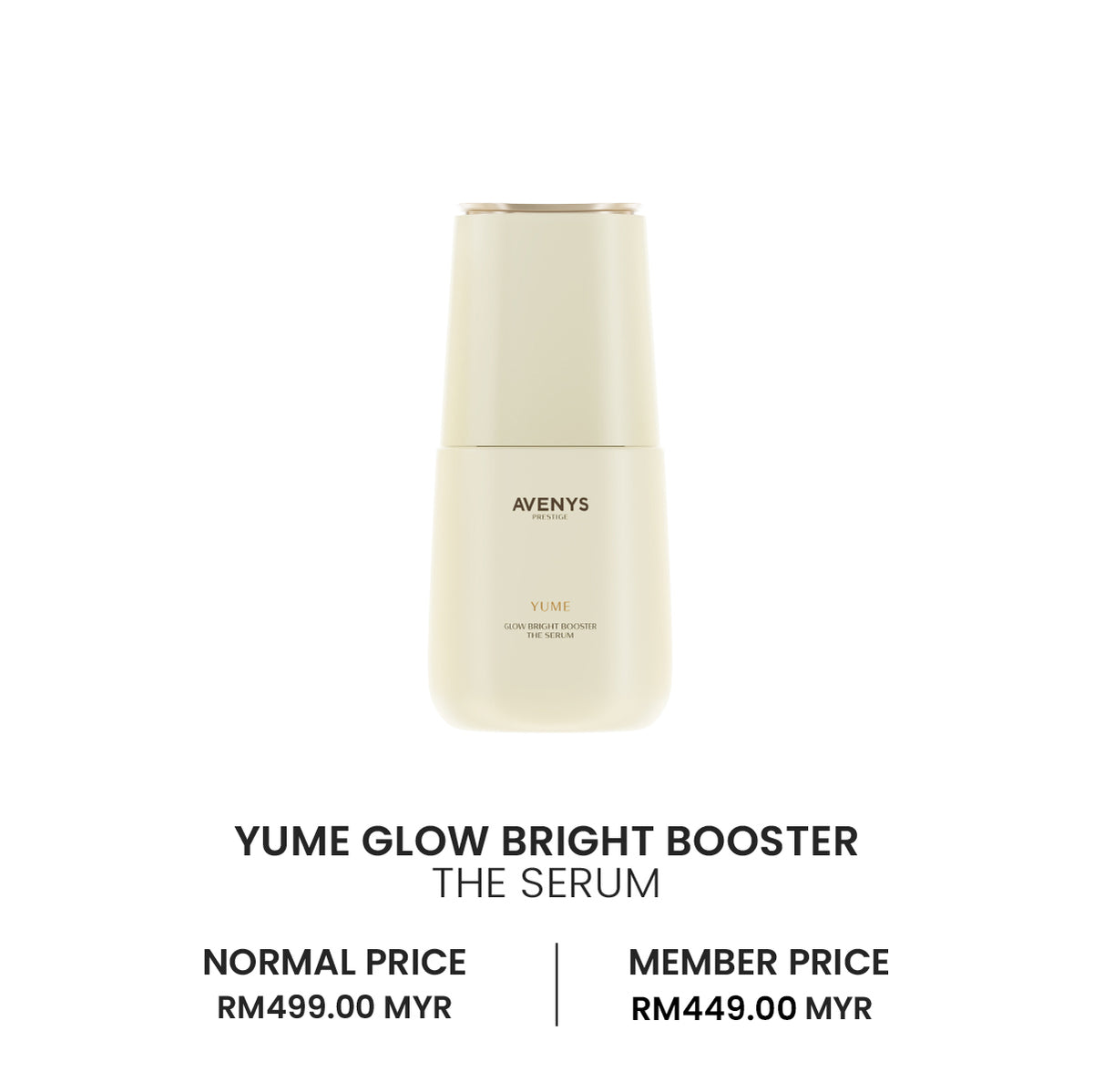 AVENYS Prestige YUME Glow Bright Booster The Serum