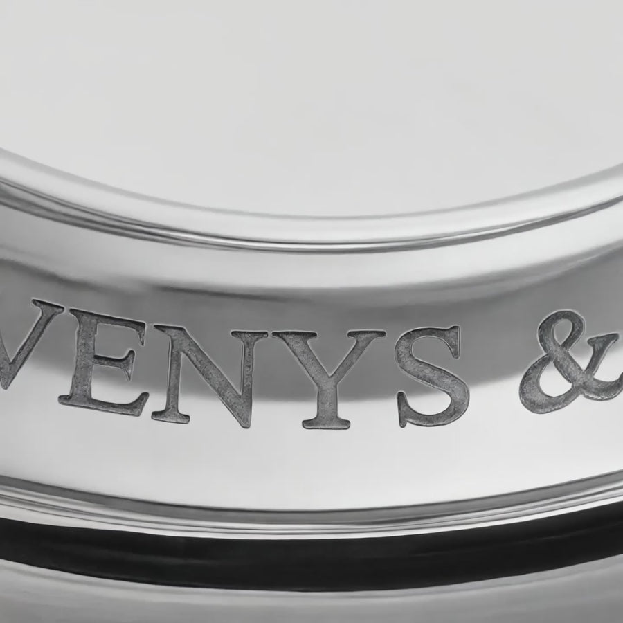 AV Glide™ Pave Signet Ring – on White Gold, product video