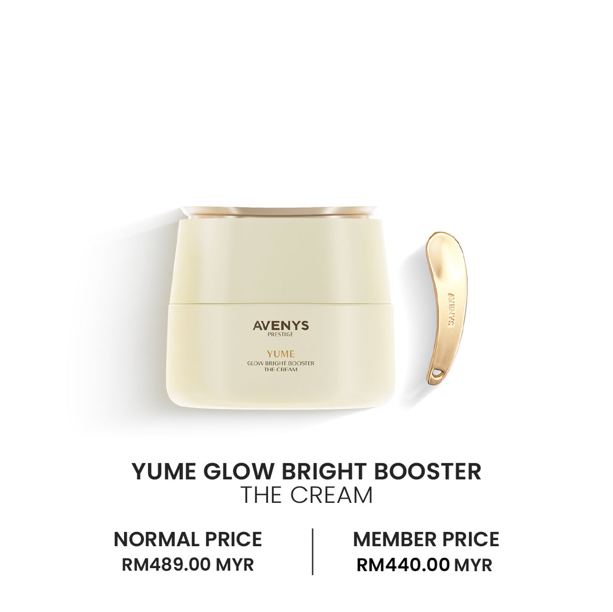 AVENYS Prestige YUME Glow Bright Booster The Cream