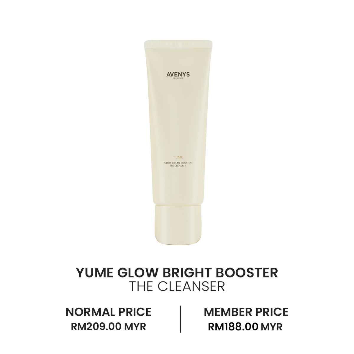 AVENYS Prestige YUME Glow Bright Booster The Cleanser