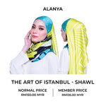 The Art of Istanbul - ALANYA (Bawal / Shawl)