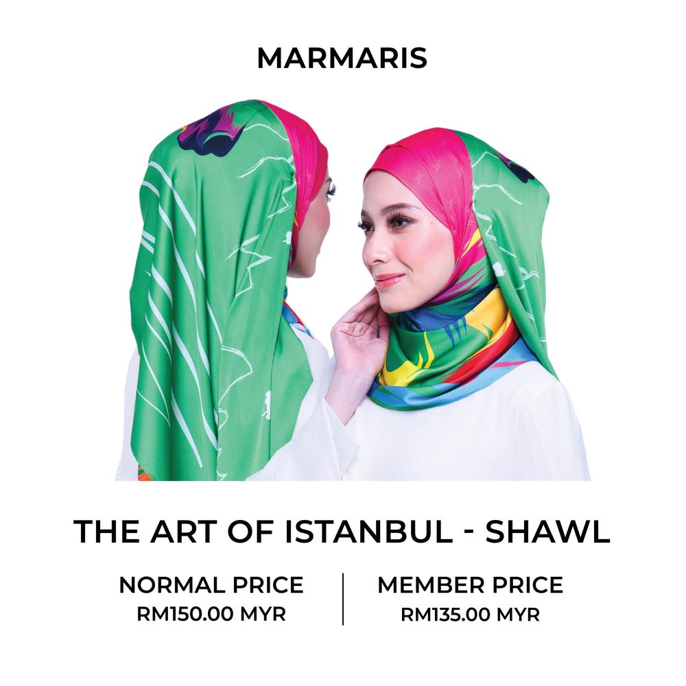 The Art of Istanbul - MARMARIS (Bawal / Shawl)