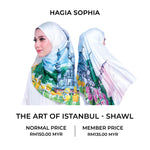 The Art of Istanbul - HAGIA SOPHIA (Bawal / Shawl)