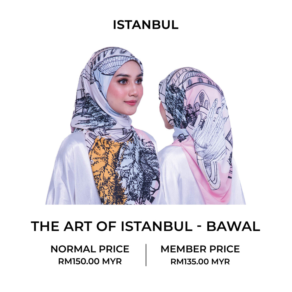 The Art of Istanbul - ISTANBUL (Bawal / Shawl)