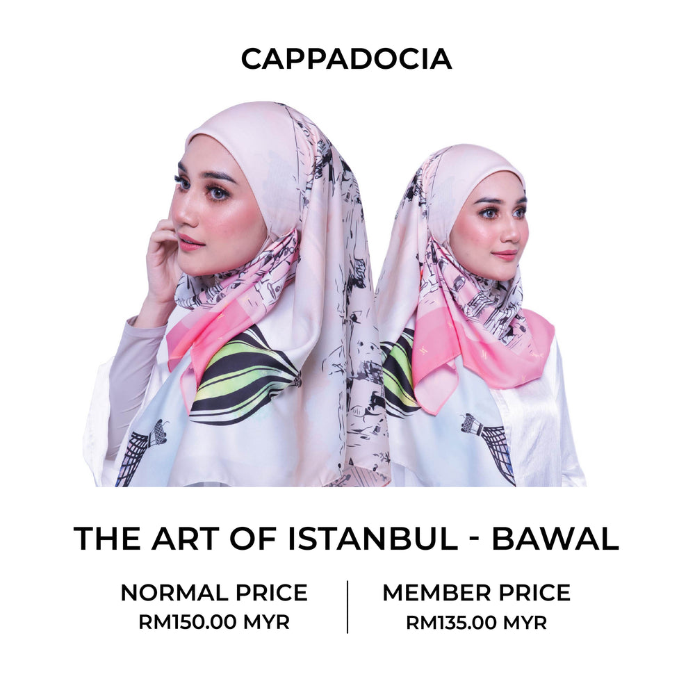 The Art of Istanbul - CAPPADOCIA (Bawal / Shawl)